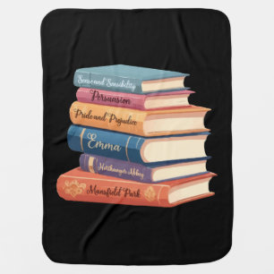 Jane Austen's Novels VII Baby Blanket