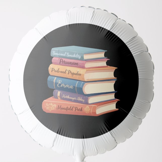 Jane Austen's Novels VII Balloon (Front)