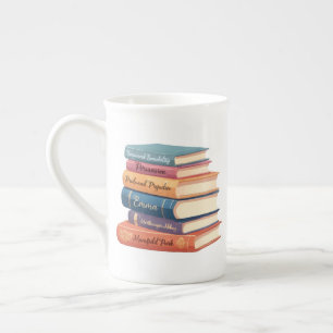 Jane Austen's Novels VII Bone China Mug