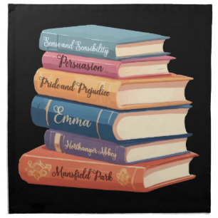Jane Austen's Novels VII Cloth Napkin