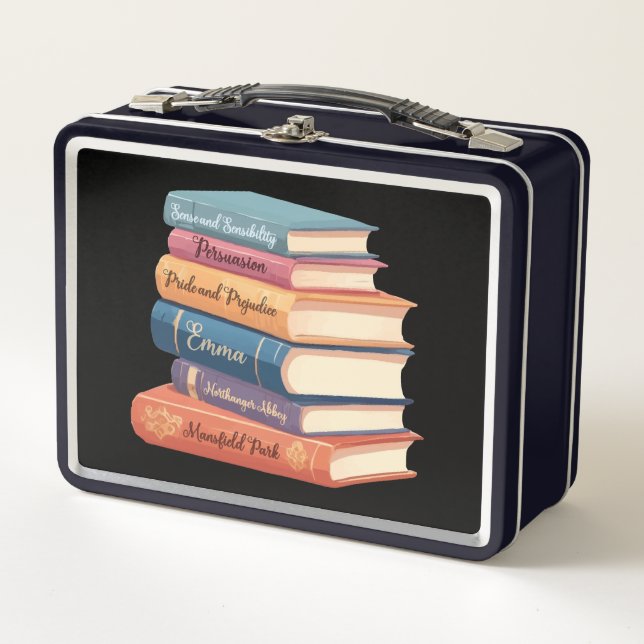 Jane Austen's Novels VII Metal Lunch Box (Front)