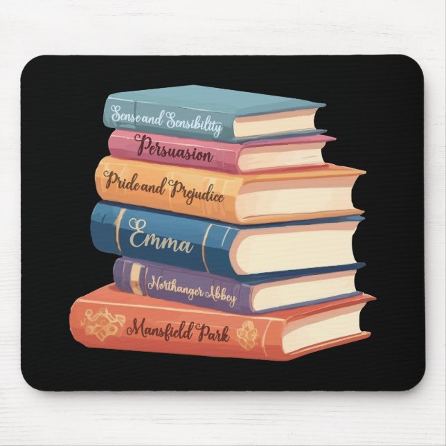 Jane Austen's Novels VII Mouse Pad (Front)
