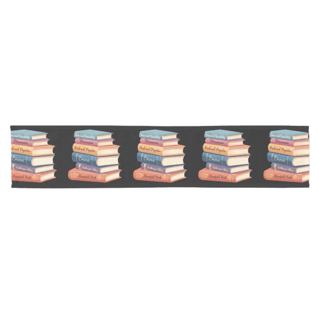 Jane Austen's Novels VII Short Table Runner (Horizontal)