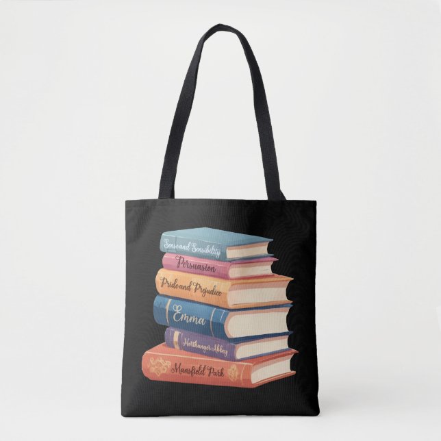 Jane Austen's Novels VII Tote Bag (Front)