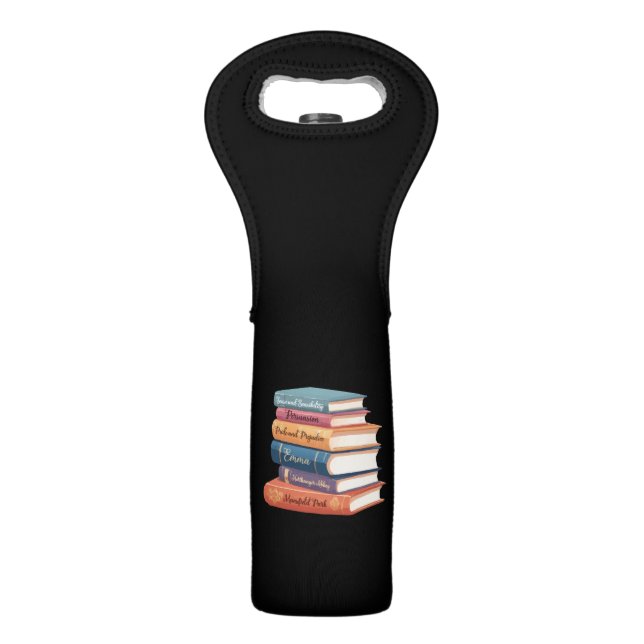 Jane Austen's Novels VII Wine Bag (Front)
