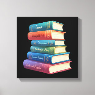 Jane Austen's Novels VIII Canvas Print