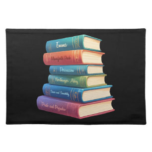 Jane Austen's Novels VIII Cloth Placemat