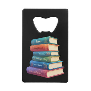 Jane Austen's Novels VIII Credit Card Bottle Opener