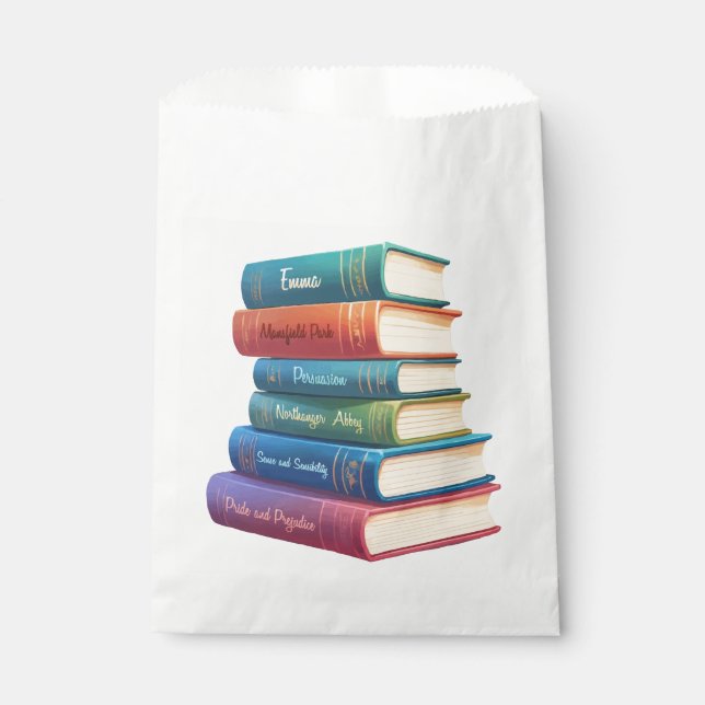 Jane Austen's Novels VIII Favor Bag (Front)