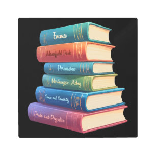Jane Austen's Novels VIII Metal Print