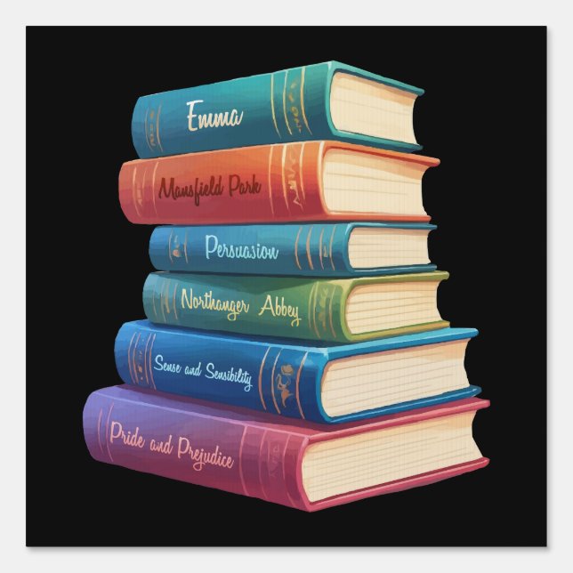 Jane Austen's Novels VIII Sign (Front)