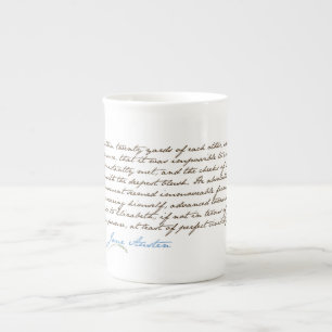 Jane Austen's Pride & Prejudice Quote #1 Bone China Mug