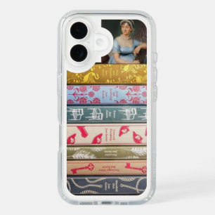 Jane Austen's seven books phone case