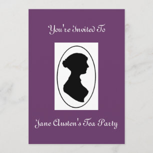 Jane Austen's Tea Party Invitation