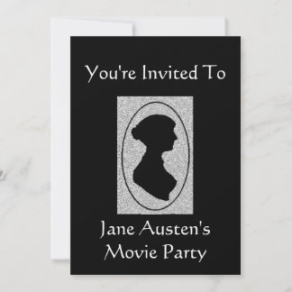 Jane Austen's Tea Party Invitation 2