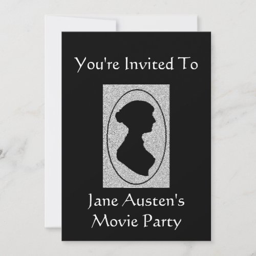 Jane Austens Tea Party Invitation 2