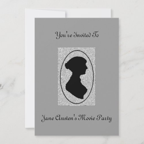 Jane Austens Tea Party Invitation 3