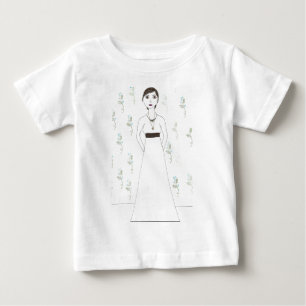 Jane Austen's wallpaper Baby T-Shirt