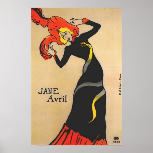 Jane Avril 1 Poster
