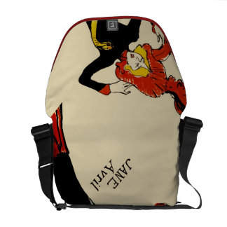 Jane Avril LAUTREC Poster REDUX Edition Messenger Bag