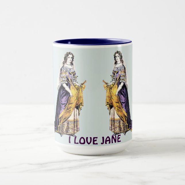 JANE ~ COSTUMES ~ A Lady of Means ~ 1660 ~ Mug (Center)