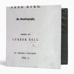 Jane Eyre' 3 Ring Binder