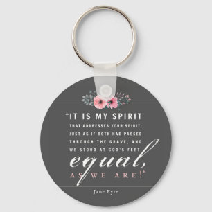 Jane Eyre - As We Are - Black Keychain