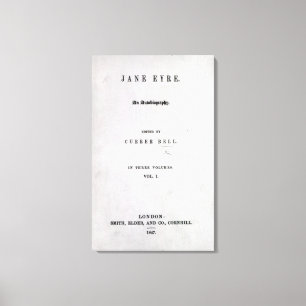 Jane Eyre' Canvas Print
