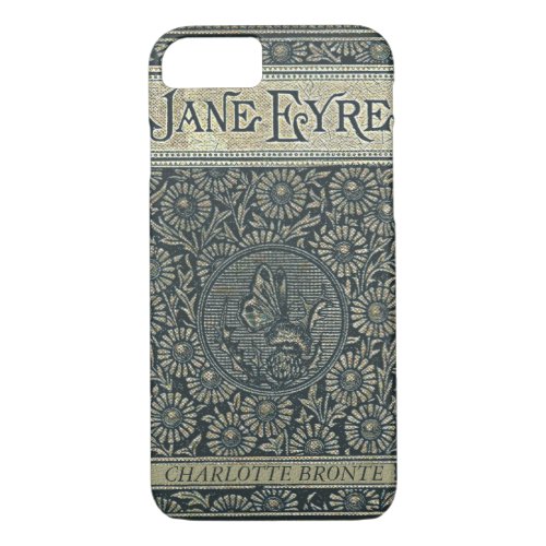 Jane Eyre Charlotte Bronte Antique Book iPhone 87 Case
