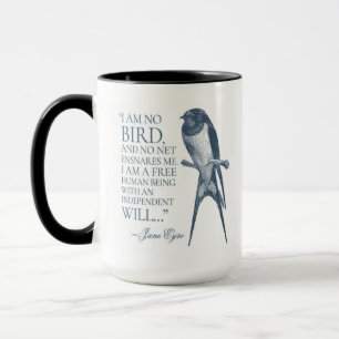 Jane Eyre - I Am No Bird - Swallow Mug