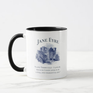 Jane Eyre - I Love Thornfield - Castle Mug