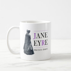 Jane Eyre in Cape and Bonnet Coffee Mug