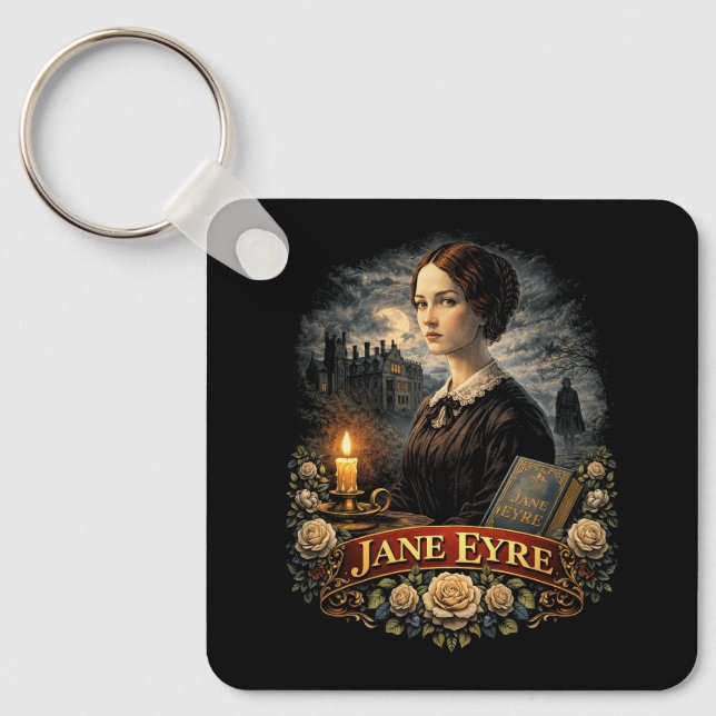 Jane Eyre Keychain (Front)