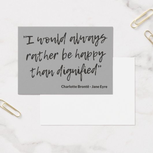 Jane Eyre Quote I (Office)