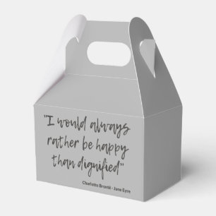 Jane Eyre Quote I Favor Boxes