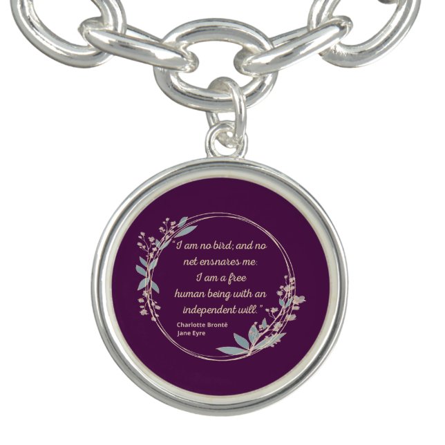 Jane Eyre Quote II - Cute Style Bracelet (Design)