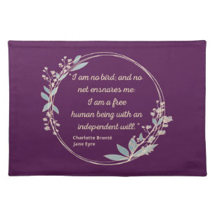 Jane Eyre Quote II - Cute Style Cloth Placemat
