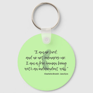 Jane Eyre Quote II Keychain