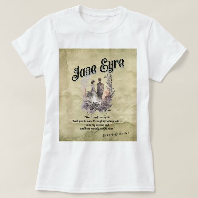 Jane Eyre T-shirt (Design Front)