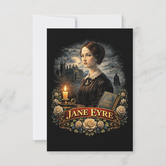 Jane Eyre Thank You Card (Front)
