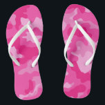 Jane GI Military Pink Camouflage Shower Party Flip Flops<br><div class="desc">Have fun at our next party and be sure to wear your GI Jane flip flops! In the example you can see how you can personalize them how you like, perfect for the new bride, add your party soldier's name or just leave blank. Purchase matching tote bag too and complete...</div>