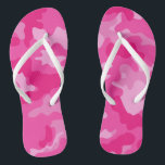 Jane GI Military Pink Camouflage Shower Party Flip Flops<br><div class="desc">Have fun at our next party and be sure to wear your GI Jane flip flops! In the example you can see how you can personalize them how you like, perfect for the new bride, add your party soldier's name or just leave blank. Purchase matching tote bag too and complete...</div>