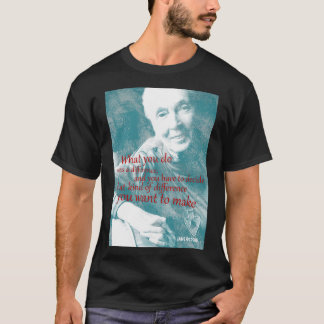 Jane Goodall Quote 2 Active T-Shirt