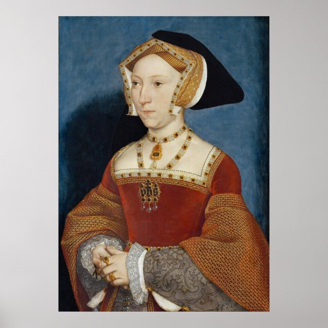 Jane Seymour - Hans Holbien the Younger - 1536 Poster (Front)