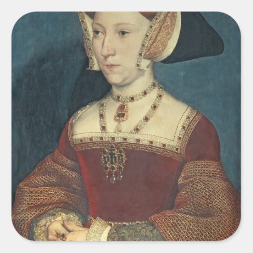 Jane Seymour Square Sticker