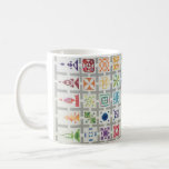 Jane Stickle Quilt Mug<br><div class="desc">If you enjoy quilting this mug will cheer you up as you enjoy your morning coffee or tea. Features designs from Jane Stickle’s 1863 quilt.</div>