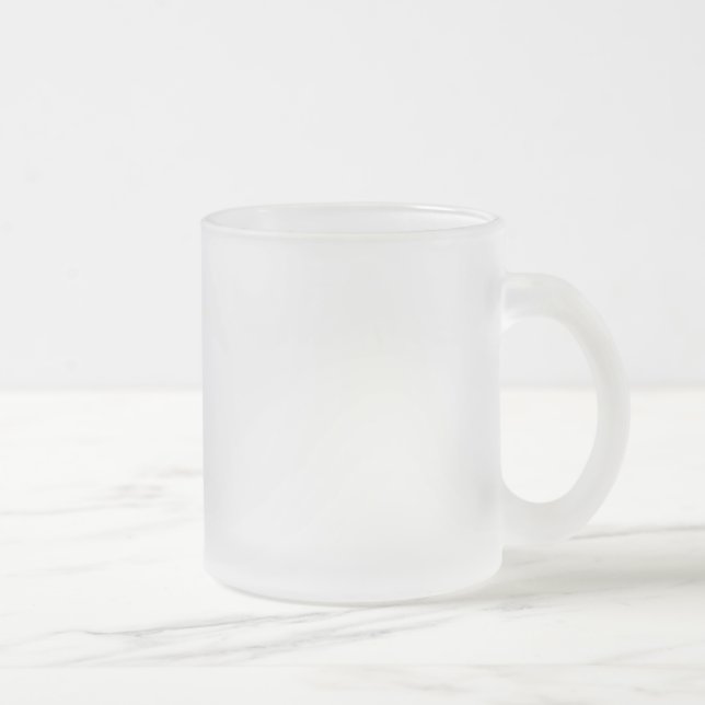 janeausten frosted glass coffee mug (Right)