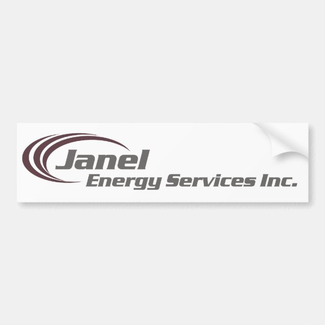 Janel Energy Bumper Sticker (Front)