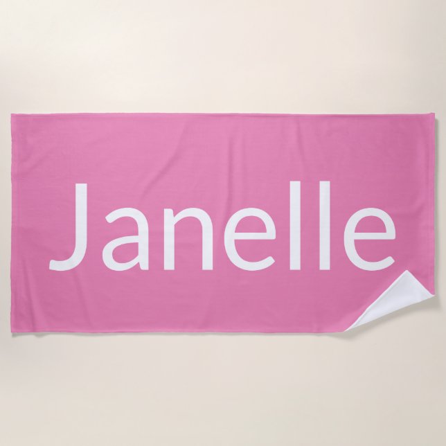 Janelle Beach Towel (Front)