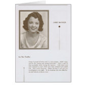Janet Gaynor Recipe (Front)